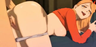 Hentai Chainsaw Man – Power et Makima séduisent Denji pour le baiser Hentai Chainsaw Man