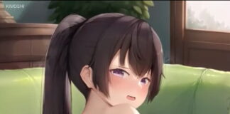 Hentai Roshidere – Yuki Suou de dos, par Kimoshi Hentai Roshidere