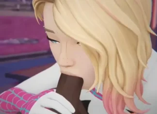 Gwen Stacy Hentai (VostFR) elle sait toucher Miles Gwen Stacy Hentai (VostFR) x Miles