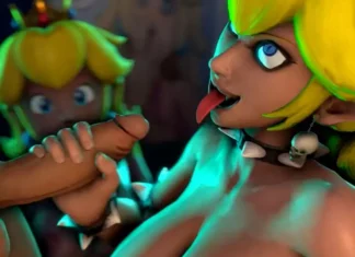 POV Hentai avec Princesse Peach et Bowsette POV Hentai avec Princesse Peach et Bowsette