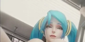 Sona Hentai vidéo (FR) « Monte » dans le train Sona Hentai vidéo (FR) Monte dans le train