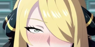 Cynthia te remet ton badge Hentai pokémon Cynthia te remet le badge