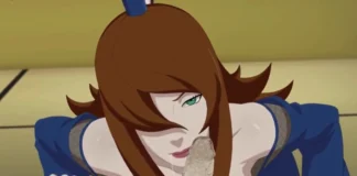 Tu me trouves belle, Chôjûrô ? Chôjûrô x Mizukage Hentai français