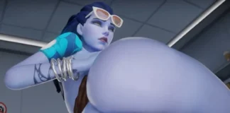 Pour rattraper son vol Je dois rattraper mon vol - Widowmaker Hentai 3D