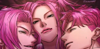 Consolidation d’équipe (Kpop Demon Hunters) Kpop demon hunters Hentai français - Mira x Abby x Romance