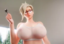 Elles peuvent pas s’en empêcher Elles peuvent pas s'en empêcher - Mercy et D Va hentai