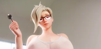 Elles peuvent pas s’en empêcher Elles peuvent pas s'en empêcher - Mercy et D Va hentai