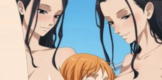 Nami tease son Onlyfans Hentau Yuri Nami x Robin One Piece