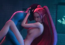 Mira « chasse » du démon KPop Demon Hunters Hentai Mira