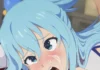 Seule avec Kazuma Konosuba Hentai Aqua