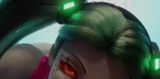 Remplace mon vibro Cyberpunk Hentai Rebecca x David