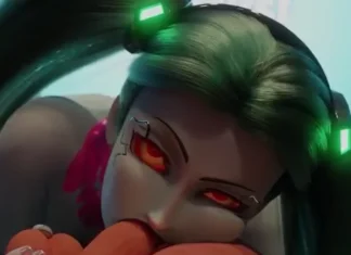 Remplace mon vibro Cyberpunk Hentai Rebecca x David