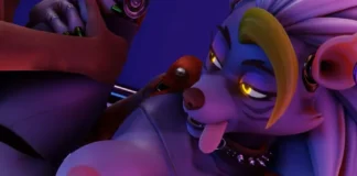 Roxy en rut Fnaf Hentai Roxy en rut