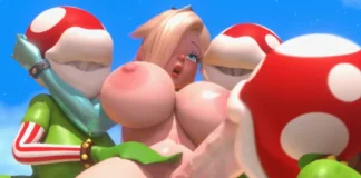 Plantes VS Futanari Harmonie Hentai Rosalina