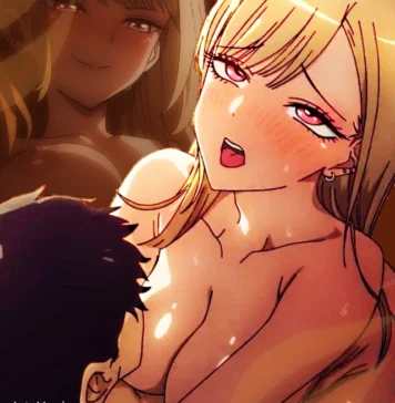 Regarde-moi, Gojo (My Dress Up Darling)(par Maplestar) Maplestar Hentai My Dress up Darling