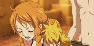 Il était temps, Sanji! Nami Hentai avec Sanji