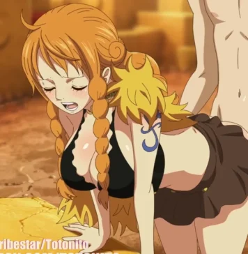 Il était temps, Sanji! Nami Hentai avec Sanji