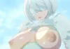 Blanche-sp*rme 2B Hentai de Quencyyart
