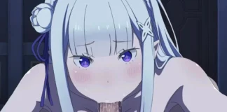 Soumis à Emilia Hentai Emilia x Subaru de Re Zero