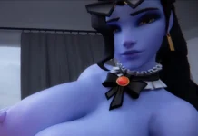 Douée de ses mains Widowmaker Hentai branlette