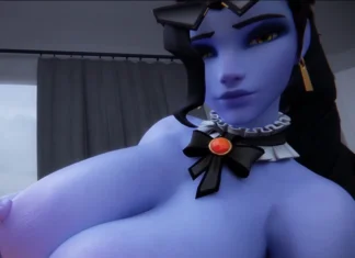 Douée de ses mains Widowmaker Hentai branlette