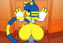 L’invitĂ© spĂ©cial d’Ankha Animal crossing Hentai avec Ankha