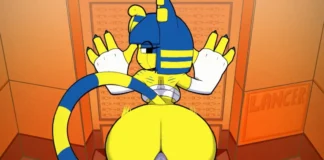 L’invité spécial d’Ankha Animal crossing Hentai avec Ankha