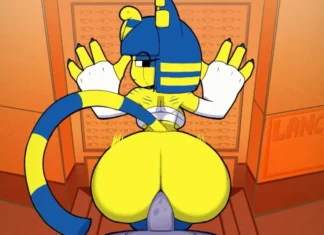 L’invitĂ© spĂ©cial d’Ankha Animal crossing Hentai avec Ankha