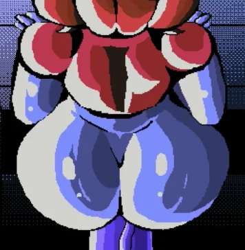 Il « évalue » sa fille Hentai Circus baby x Purple Guy