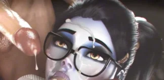 Quand elle s’ennuie au taff Widowmaker Hentai de NyueX