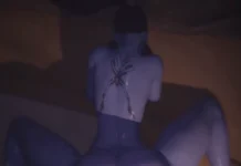 En plein dans le cul Widowmaker en Levrette Hentai VF