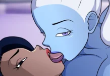 Quand un ange « entraîne » une saiyan DBS Hentai Vados x Kale par SoloDusk