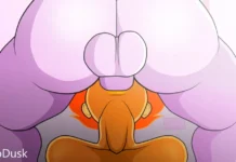 Ça fond dans la bouche Hentai Princesse Chewing-Gum x Princesse des Flammes