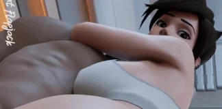 Les anglaises adorent les saucisses Tracer Hentai par Flapjack