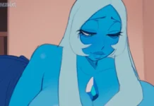 Qui lui a fait changer d’avis? Diamant bleu Hentai par Nezulet