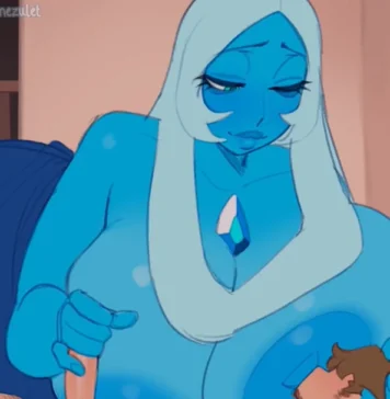 Qui lui a fait changer d’avis? Diamant bleu Hentai par Nezulet