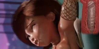 Pas besoin de pouvoirs pour défoncer les Indestructibles Helen parr x Mirage Hentai par Smeshher