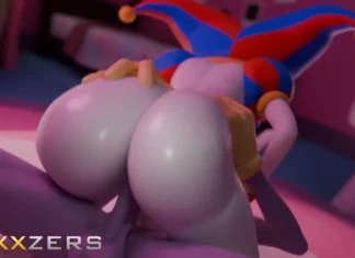 Pomni va bien se faire Jaxxzer! Jax x Pomni Hentai par Esrohtuts15